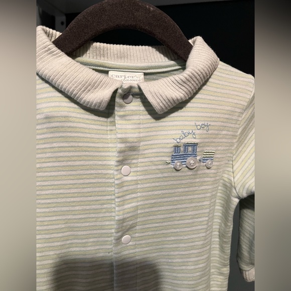 Carters classic footie onesies size 3-6m [C-21] - Picture 5 of 5